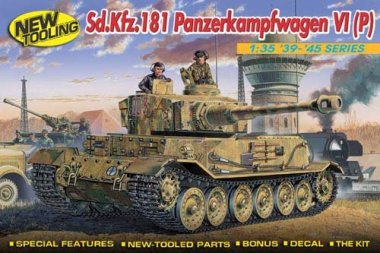 1/35 German Sd.Kfz.181 Panzerkampfwagen VI Tiger (P)
