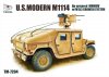 1/72 US M1114 Humvee Up-Armored Tactical Vehicle w/M153 Crows II