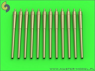 1/700 USN 356mm (14in) L/50 Barrels without Blastbags (12 pcs)