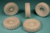1/35 Realistic Sagged Wheels for M1078 LMTV