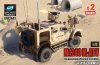 1/72 M1240 M-ATV MRAP w/M153 Crows II (2 Vehicles)