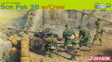 1/35 German 5cm Pak 38 w/ Crew