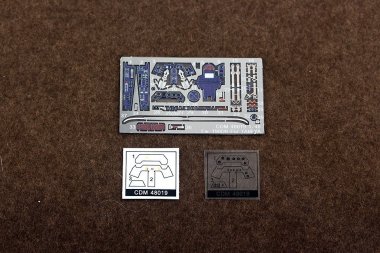 1/48 Cockpit Color Etching Parts for Fw190D-9 (Tamiya)