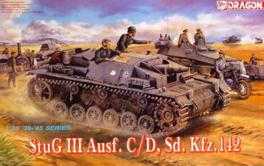 1/35 German StuG.III Ausf.C/D Sd.Kfz.142