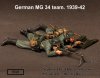 1/35 German Machine Gunner MG34 Team 1939-42