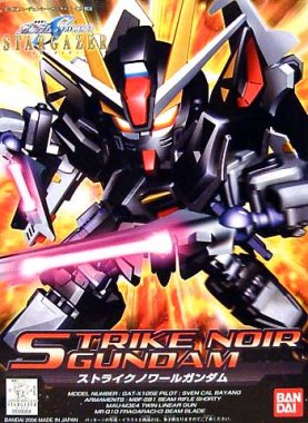 SD GAT-X105E Strike Noir Gundam