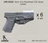 1/35 Glock 19 in Black Hawk CQC Serpa Holster