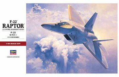 1/48 F-22 Raptor "US Air Force Air Superiority Fighter"