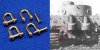 1/35 Shackles for Military Vehicles (H8.6 x D5.6mm, 4 pcs)