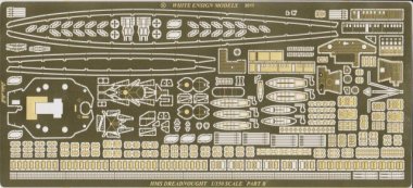 1/350 HMS Dreadnought Detail Up Etching Parts for Trumpeter