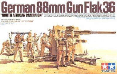 1/35 German 8.8cm Gun Flak 36 "North African Campaign"