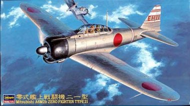 1/48 Mitsubishi A6M2b Zero Fighter Type 21