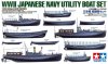 1/350 WWII Japanese Navy Utility Boat Set