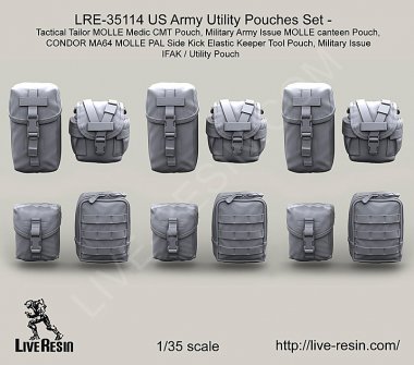 1/35 US Army Utility Pouches Set