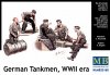 1/35 German Tankmen, WWII era