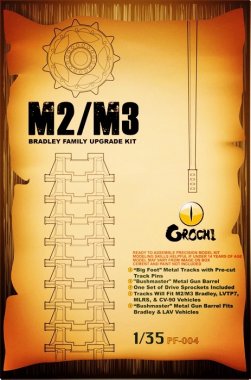 1/35 M2/M3 Bradley Family Update Set (Metal Track & Barrel)