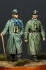1/35 WWII German Panzer Officer "1 Panzer Division" (2 Figures)