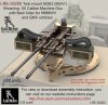 1/35 Twin Mount M2E2 (M2A1) Browning Cal.50 MG for Humvee & GMV
