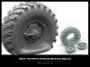 1/35 Flat Tyre OI-25 (1 pcs) for Ural-4320/375 6x6 Truck