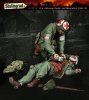 1/35 US Airborne Medic and Wounded