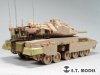 1/35 Merkava Mk.4M MBT Side Skirts for Meng Model TS-036