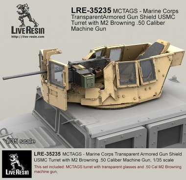 1/35 MCTAGS - Marine Corps Transparent Armored Gun Shield #9