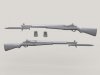 1/35 M1 Garand w/Fixed Bayonet Set