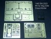 1/48 MiG-23 Flogger Detail Up Etching Parts for Trumpeter