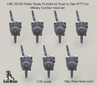 1/35 Peltor Radio FL5040-02 (PTT) for Military Comtac Head Set