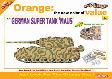 1/35 German Super Tank "Maus" w/German Tank Hunters Figure Set