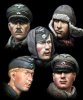 1/35 WWII German WSS Heads Set #2