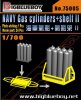 1/700 Navy Gas Cylinders and Shelf #2