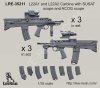 1/35 L22A1 and L22A2 Carbine with SUSAT Scope and ACOG Scope