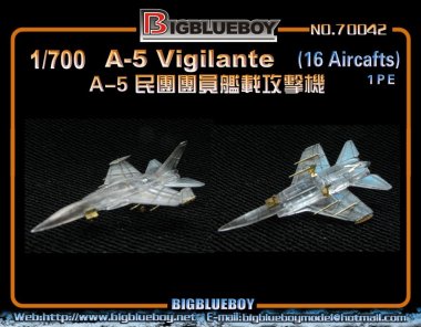 1/700 A-5 Vigilante Detail Up Etching Parts for 16 Aircraft