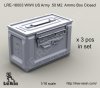 1/16 WWII US Army Cal.50 M2 Ammunition Ammo Box Closed