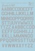 1/48 USAF Modern Stencil Letters & Numbers (Grey)