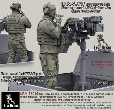 1/35 US Army Special Forces Gunner in JPC Plate Carrier #2