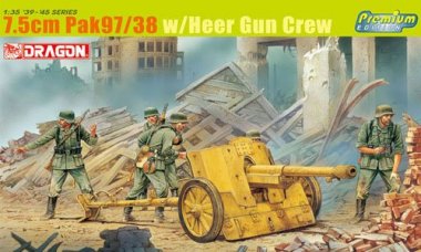 1/35 German 7.5cm Pak 97/38 w/ Heer Gun Crew