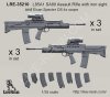 1/35 L85A1 SA80 Assault Rifle with Iron Sight and Elcan Specter