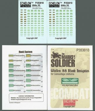 1/35 Waffen SS Rank Insignias for Camouflage Uniforms