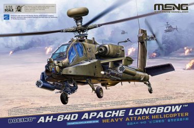 1/35 Boeing AH-64D Apache Longbow Heavy Attack Helicopter
