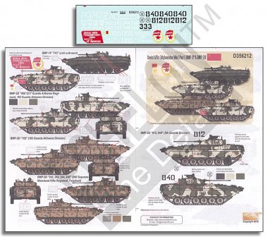 1/35 Soviet AFVs (Afghanistan War) Pt.1, BMP-1P & BMP-2D