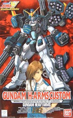 HG 1/100 XXXG-01H2 Gundam Heavyarms Custom