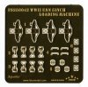 1/350 WWII USN 5inch Loading Machine (4 Set)