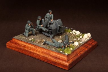 1/35 WWII German Crew for 2cm Flak 38