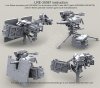 1/35 MK19-3/MK47 PA120 32 Cart Ammo Boxes, Ammo Belts