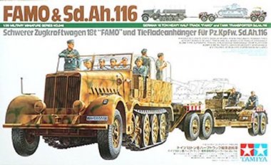 1/35 German 18 Ton Sd.Kfz.9 "Famo" & Tank Transporter Sd.Ah.116
