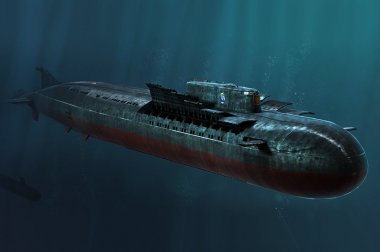 1/350 Russian Navy Oscar II Class Kursk SSGN