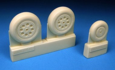 1/48 Meteor Mk.8 Main and Nose Wheel Set