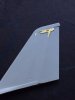1/48 F-14 Late Model Tail Reinforcement Plate for Tamiya